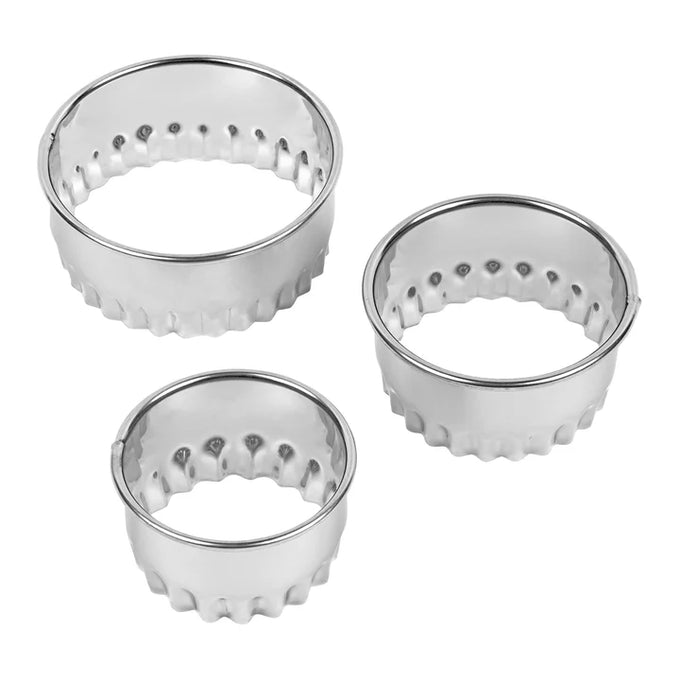 Tala Set of 3 Crinkled Pastry Cutters - Image 3