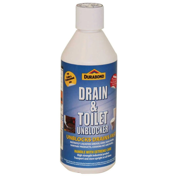 Durabond Drains, Toilets, & Urinals Unblocker 500ml