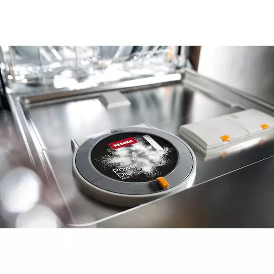 Miele PowerDisk All In 1 400g dishwasher detergent pod, powerful cleaning, Keans Claremorris store