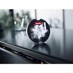 Miele PowerDisk All In 1 400g dishwasher detergent pack, powerful cleaning, available at Keans Claremorris