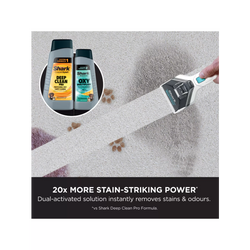 Shark StainStriker Oxy Multiplier Formula 946ml stain remover bottle, powerful cleaning, available at Keans Claremorris