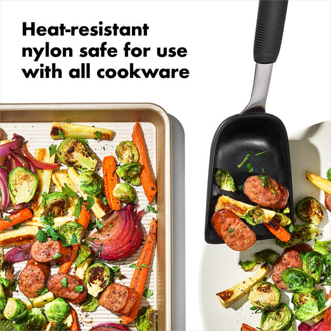 OXO Good Grips Roast &amp; Fry Scoop - Image 4