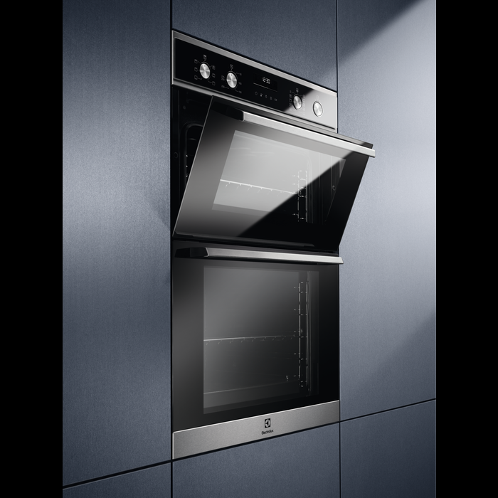 Electrolux 42/61L Built-In Double Oven Stainless Steel EDFDC46X available at Keans Claremorris