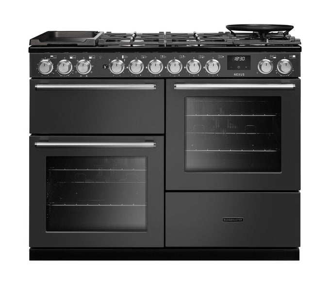 Rangemaster Nexus Dual Fuel 110cm Chrome Trim - Image 4