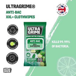 UltraGrime Anti-Bac Clothwipes XXL+ Pack 40