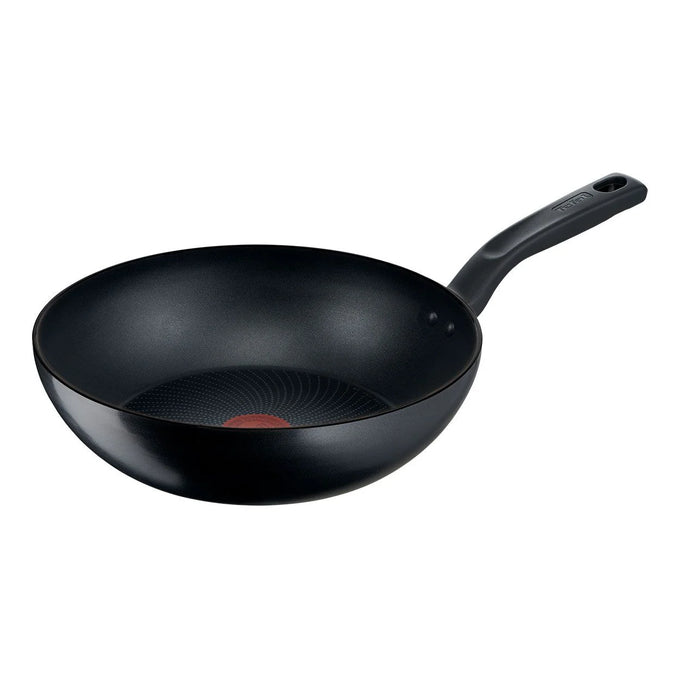 Tefal Unlimited 28cm Titanium non-stick wok, durable, oven safe, compatible with all hobs – available at Keans Claremorris.