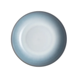 Denby Azure Haze Pasta Bowl with blue glaze, durable stoneware, perfect for pasta dishes – available at Keans Claremorris.