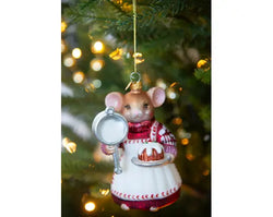 Mouse GLASS 3 Assorted, H.9cm