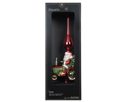 Treetopper GLASS Tractor  H.30cm