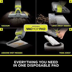 Shark VacMop 16 Disposable Hard Floor Pad Refills| 1304HK200UK