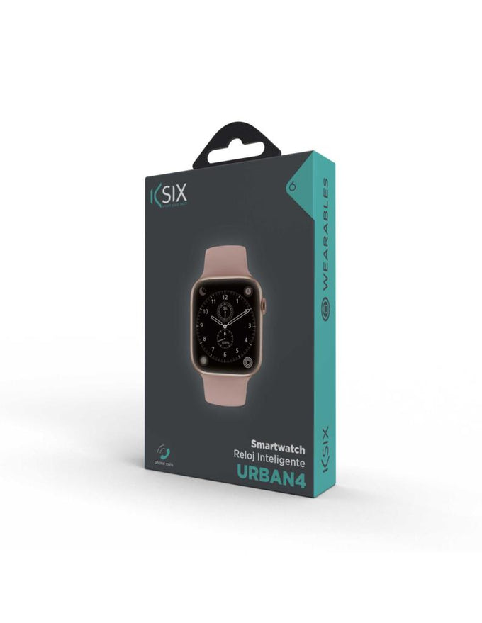 Kisx Urban 4 Smartwatch 2.15 Rose with touchscreen, fitness tracking – available at Keans Claremorris