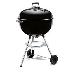 Weber Bar-B-Kettle 57cm Charcoal Barbecue grill, classic design, available at Keans Claremorris store.