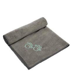Grey Pet Towel 50x60cm for quick drying and comfort | Durable and absorbent | Keans Claremorris