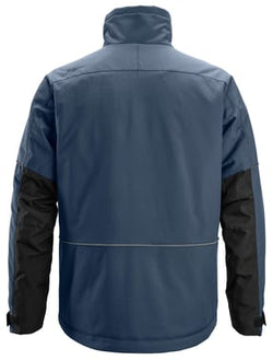Snickers AllroundWork Winter Jacket 1158 Navy/Black, durable workwear, warm insulated coat - Keans Claremorris
