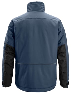 Snickers AllroundWork Winter Jacket 1158 Navy/Black, durable workwear, warm insulated coat - Keans Claremorris