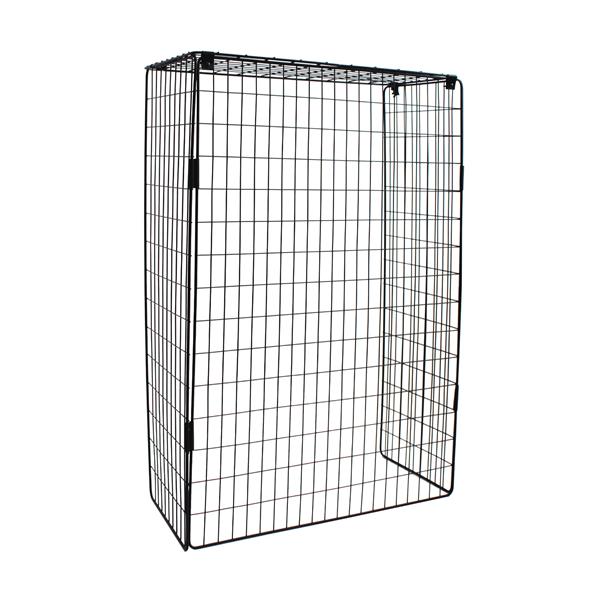 Heavy-duty steel stove nursery guard with mesh design for child and pet safety, foldable and lightweight by Keans