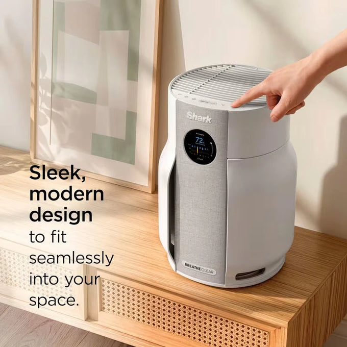 Shark BreatheClear With NeverChange6 Air Purifier - Dove | HP162UK - Image 2
