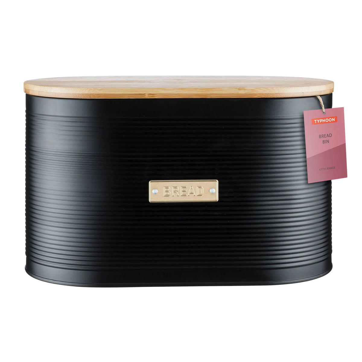 Typhoon Otto Black Bread Bin - Image 2