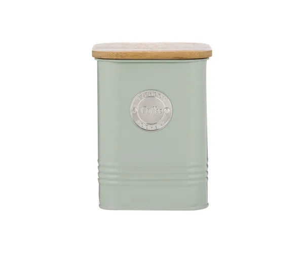 Living Squircle Mint Coffee Canister 1.3L - Image 1