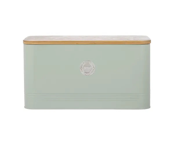 Living Squircle Mint Bread Bin 9L with modern design, durable material – available at Keans Claremorris