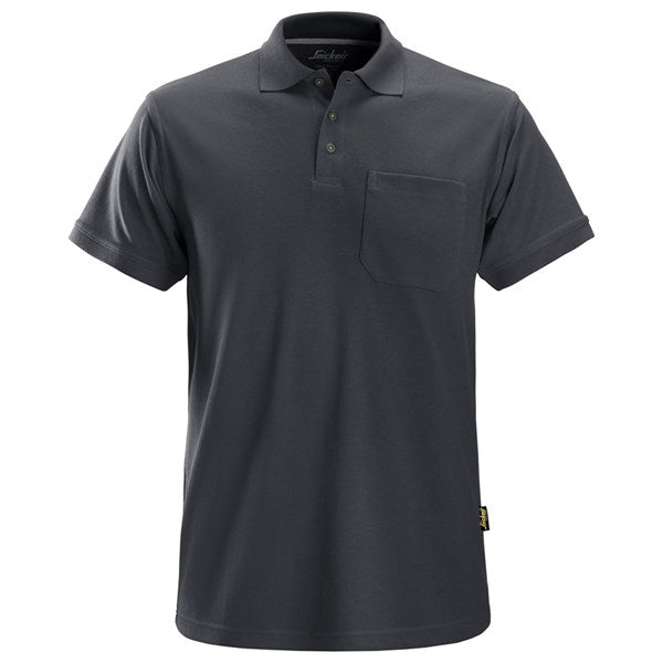 Snickers Classic Polo Shirt Steel Grey - Image 1