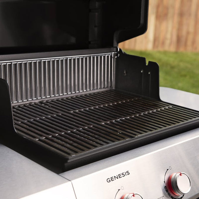 Weber Genesis E-315 Gas Barbecue with 3 burners, stainless steel, high-performance grill at Keans Claremorris