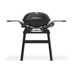 Weber Q 2200N Gas Barbecue with Side Tables and Compact Stand
