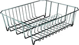 Chrome Dish Drainer - Black