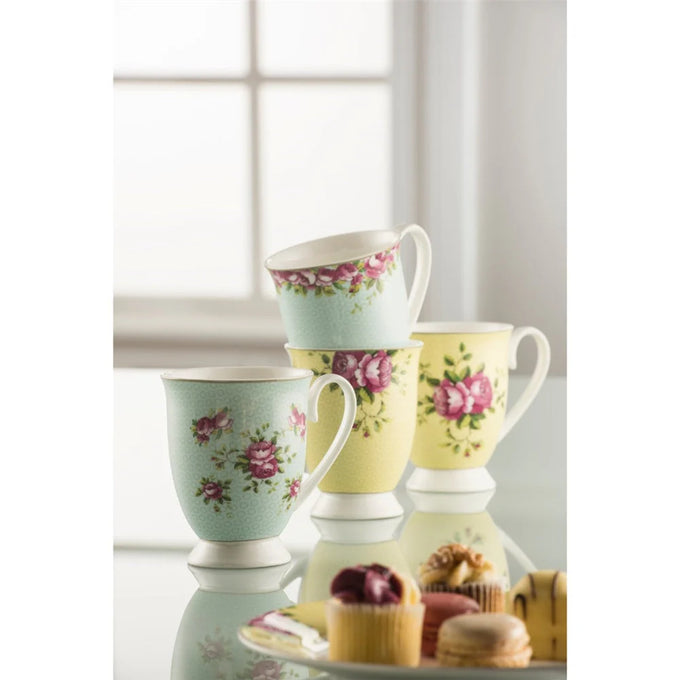 Archive Rose Footed Mugs Set of 4 - Image 2