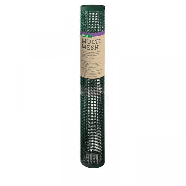 Multi Mesh Green 15mm 0.5 x 5m roll for gardening and crafts – available at Keans Claremorris