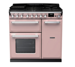 Rangemaster Dual Fuel Estel Deluxe 90cm Chrome Trim