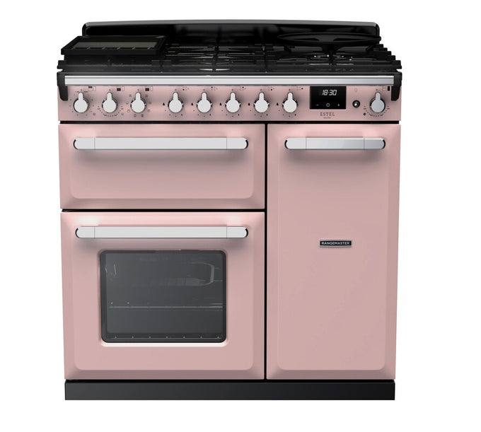 Rangemaster Dual Fuel Estel Deluxe 90cm Chrome Trim - Image 6