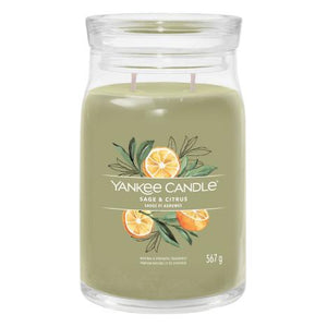 Yankee Candle signature large jar sage & citrus