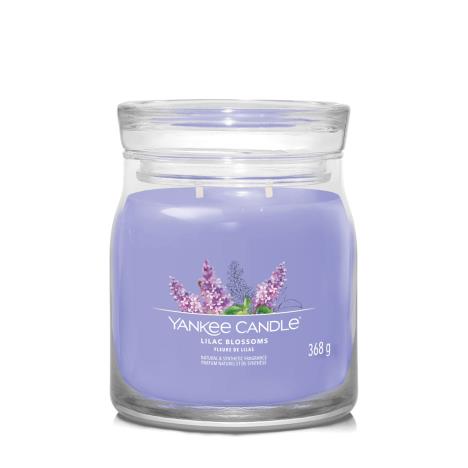 Yankee Candle signature medium jar lilac blossoms