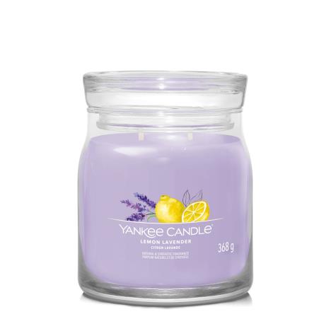 Yankee Candle signature medium jar lemon lavender
