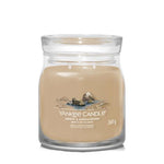 Load image into Gallery viewer, Yankee Candle signature medium jar amber &amp; sandalwood
