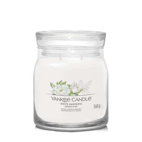 Yankee Candle signature medium jar white gardenia