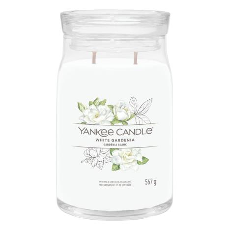 Yankee Candle signature large jar white gardenia