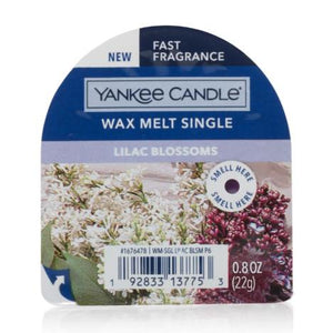 Yankee Candle wax melt single lilac blossom