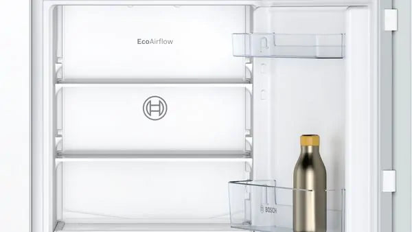 Bosch KIN85NFE0G Series 2 built-in 50/50 fridge-freezer with flat hinge – available at Keans Claremorris