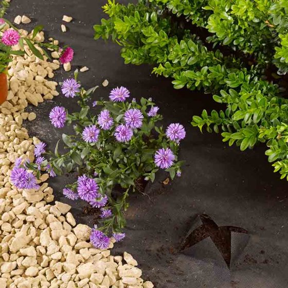 G50 Woven Anti-Weed Fabric 1m x 15m, durable 50gsm, UV treated, blocks weeds, easy install – Keans Claremorris