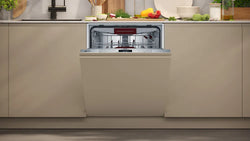 Neff S155HCX27G 60cm fully integrated dishwasher, sleek design, energy-efficient, available at Keans Claremorris.