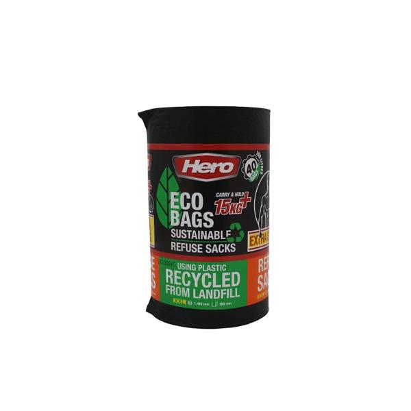 Hero Eco Refuse Sacks 40's - Image 1