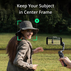 DJI Osmo Mobile 6 Black Smartphone Gimbal for Stable Video, Lightweight Design | Available at Keans Claremorris