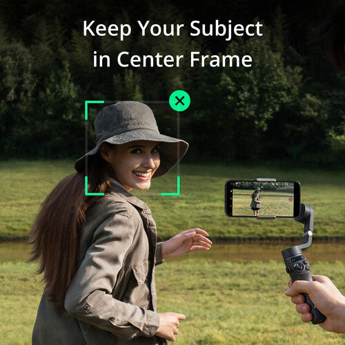 DJI Osmo Mobile 6 Black Smartphone Gimbal for Stable Video, Lightweight Design | Available at Keans Claremorris