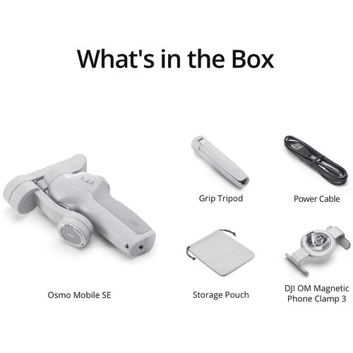 DJI Osmo Mobile SE Smartphone Gimbal for smooth video stabilization | Keans Claremorris