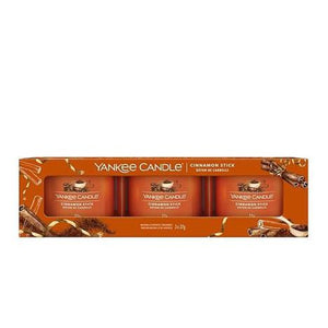 Yankee Candle 3 pack filled votive cinnamon stick