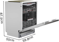 Bosch Series 6 fully-integrated dishwasher 60cm SMD6ZCX60G - Ex-Display Model
