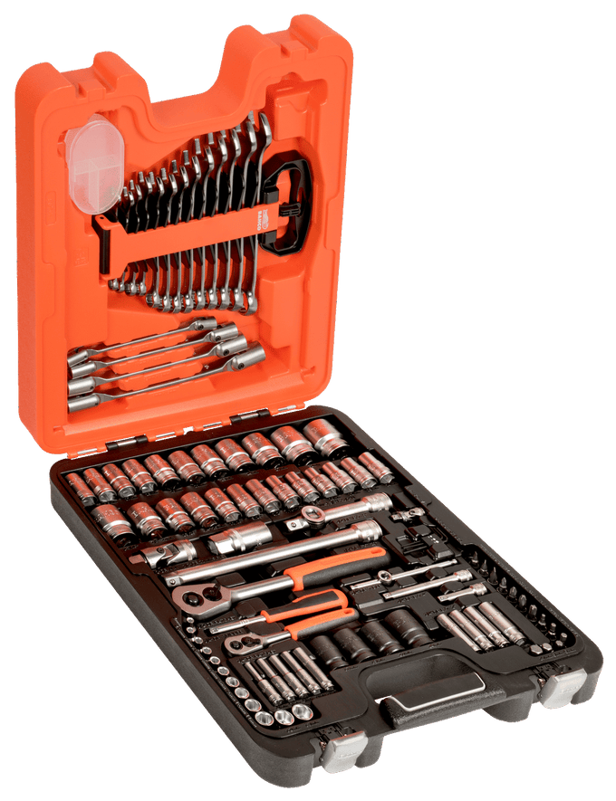 Bahco S87 + 7 1/4in & 1/2in Drive Socket & Spanner Set 94 Piece - Image 2