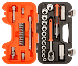 Bahco 3/8" Sq Drive 33 Pce Metric Socket Set S330